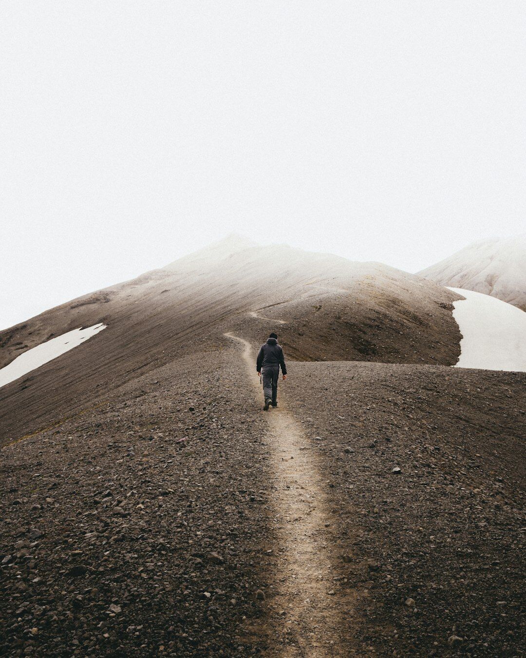 person on path to success